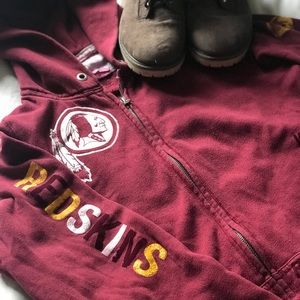 PINK NFL Redskins Full Zip Hoodie